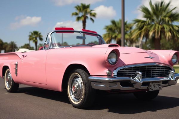 Donna Michelle’s 1965 Playmate Pink Convertible Donna Michelle's 1965 Playmate Pink Convertible